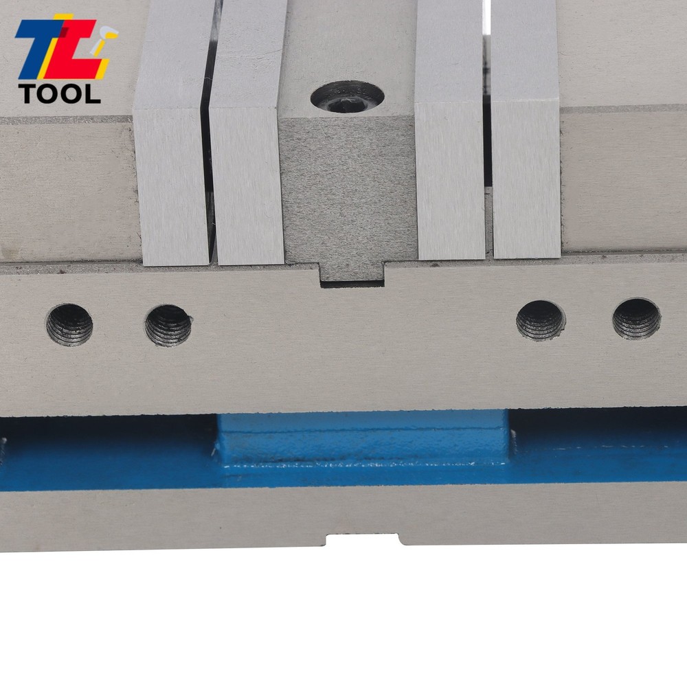 4" Double Lock CNC Precision Vise Milling Machine Vise Double Action Workholding
