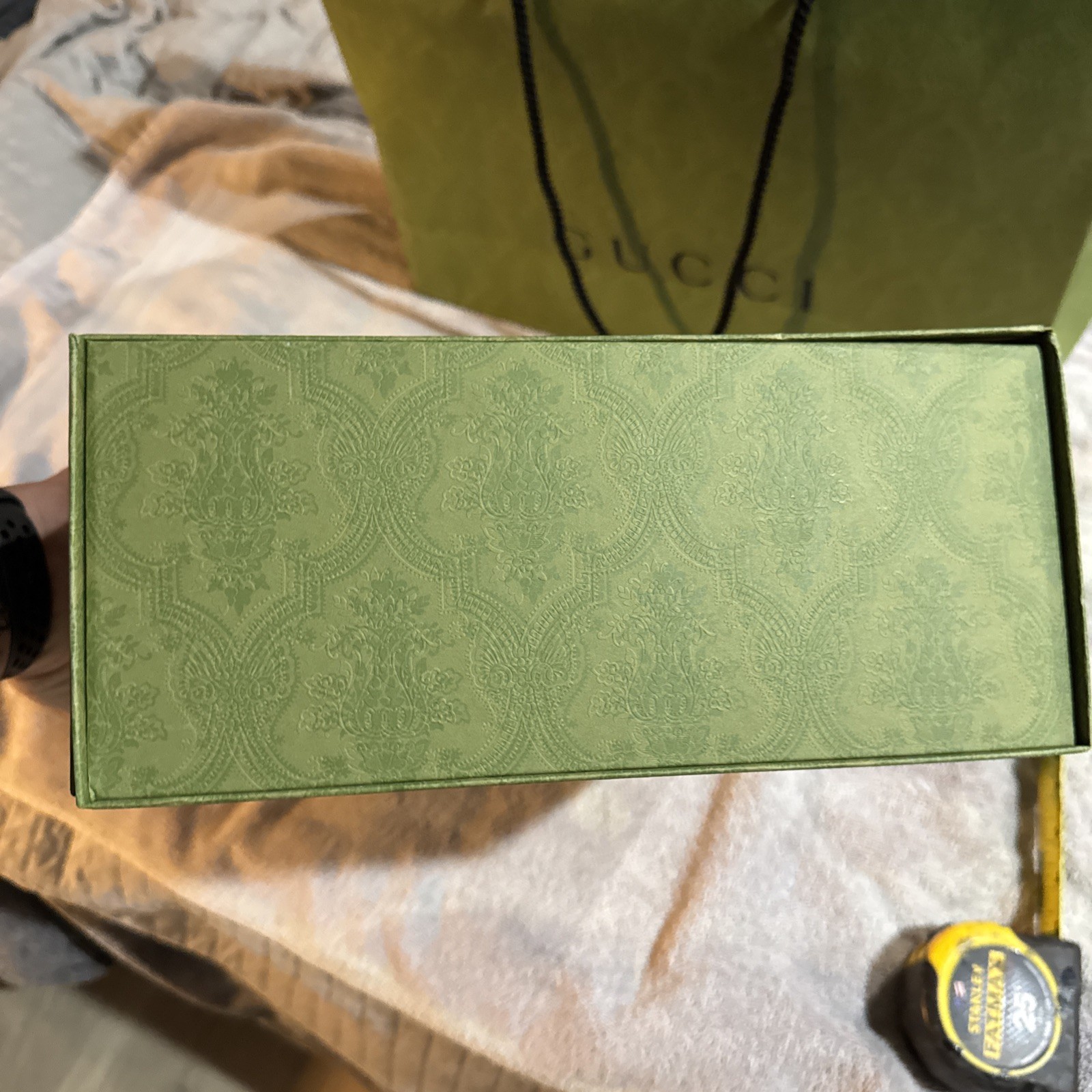 Authentic Gucci Large Magnetic Gift Box14.25 x 11 x 4.7/8” See Photos and BAG