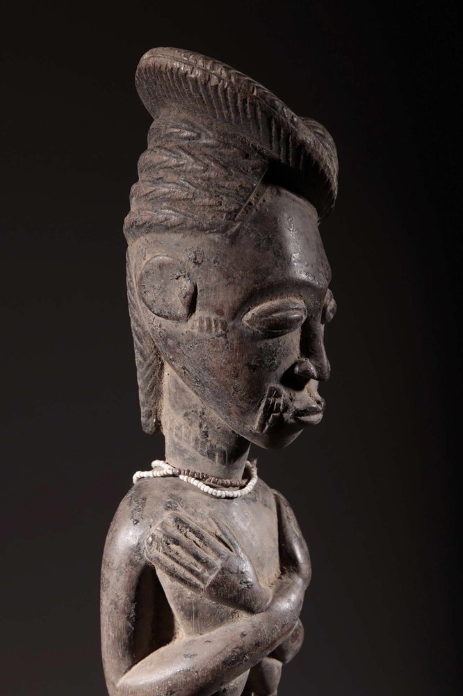Art African Statue Baoulé 2659