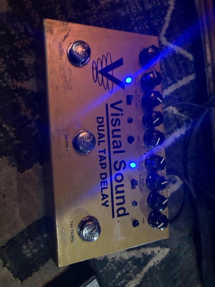 Visual Sound Dual Tap Delay Effects Pedal
