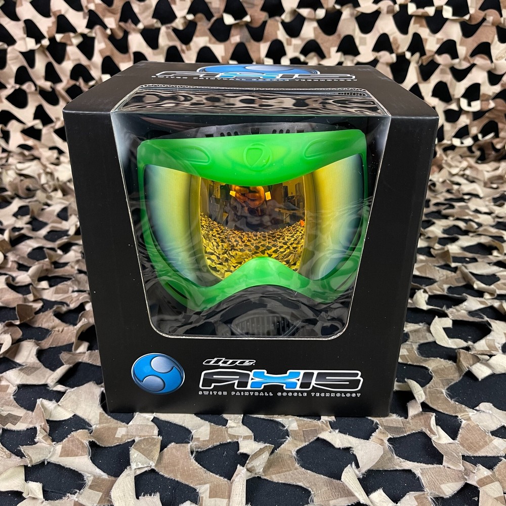 NEW Dye Axis Pro Paintball Mask - Lime