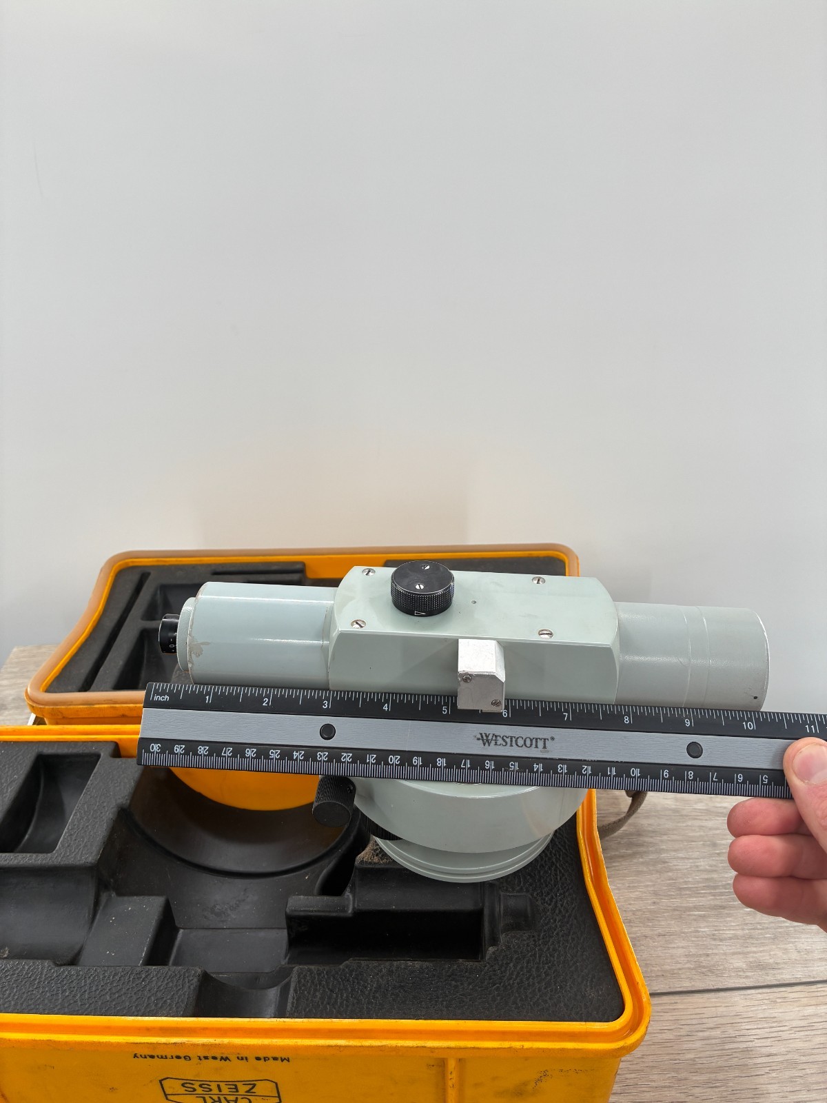 Vintage Carl Zeiss Ni 2 Precision Automatic Level Surveying Tool Case K&E German