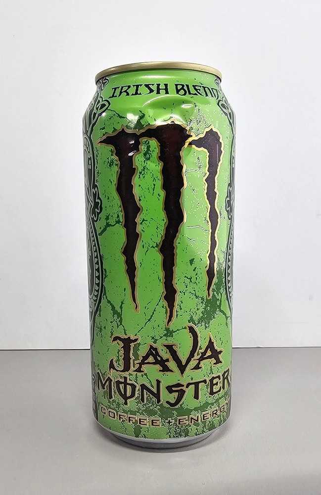 Monster Energy Java Irish Blend Unopened Can SEALED 16.9 oz Retired