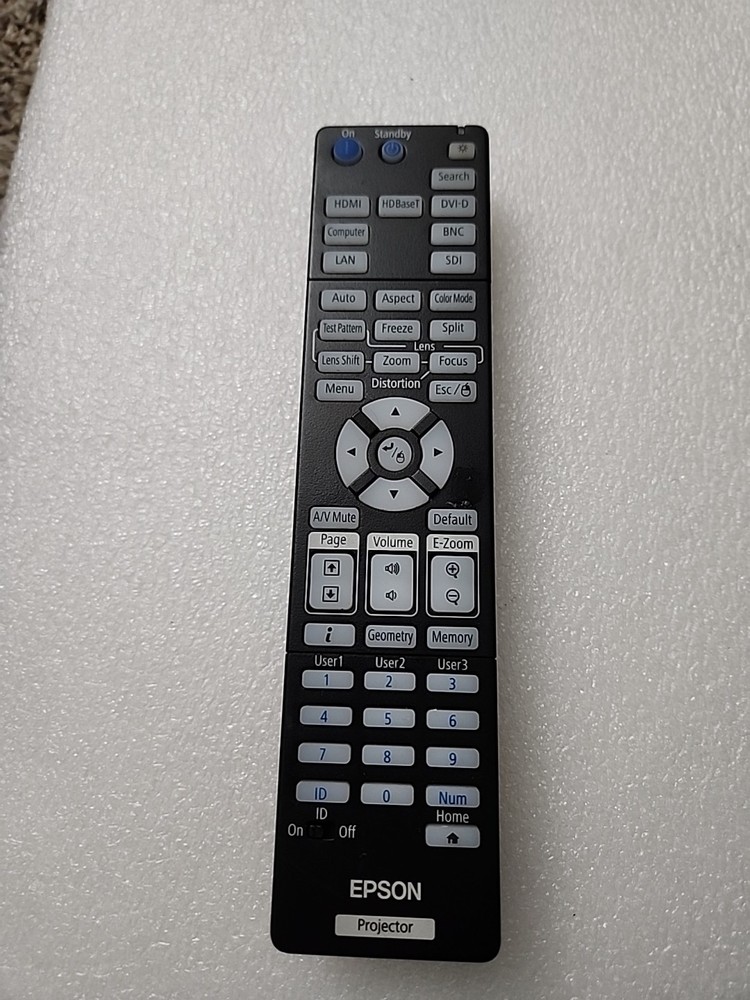 Genuine Epson Projector Remote Control 217331000 - Tested Working - OEM