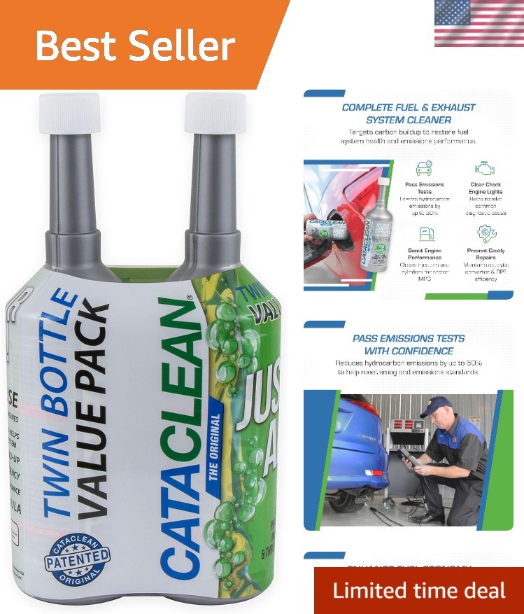 16oz Fuel System Cleaner - Pass Emissions Tests & Restore Engine Efficiency