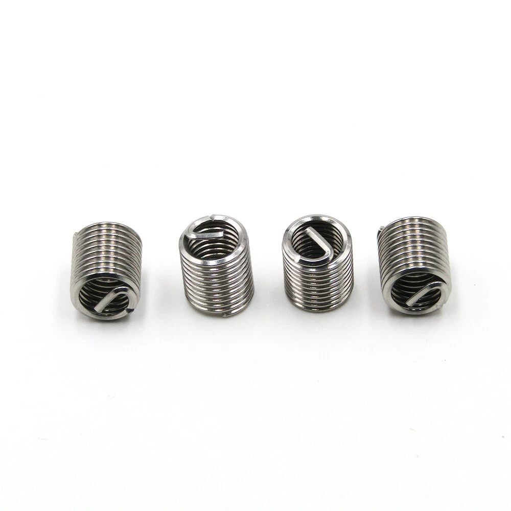1/4 5/16 3/8 1/2 Helicoil Thread Inserts 304 Stainless Wire Insert Thread Repair