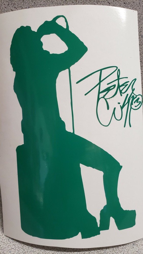 KISS Silhouette Decals - Gene, Paul, Ace, Peter, Tommy & Eric.