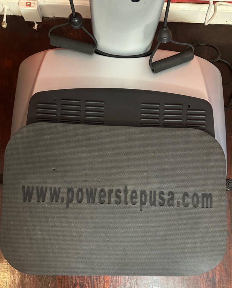 POWER STEP PLUS Whole Body Vibration Cellulite Reduce Exercise Platform Machine