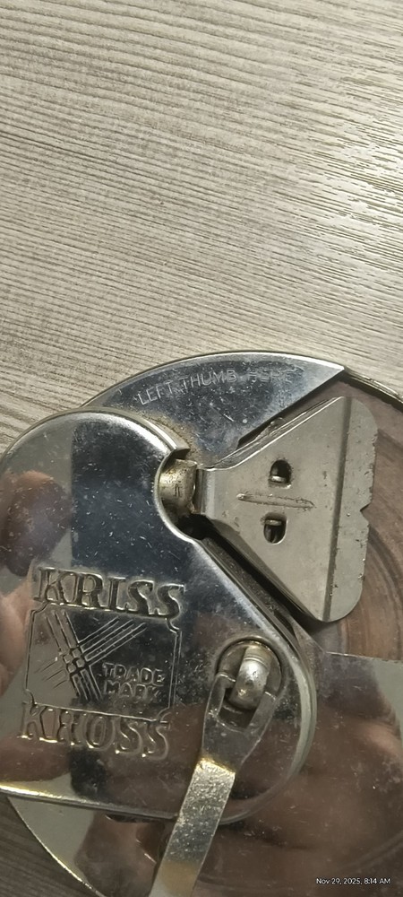 Vintage Kriss Kross Stropper Sharpener + Ever-Ready Razor Set w/Box