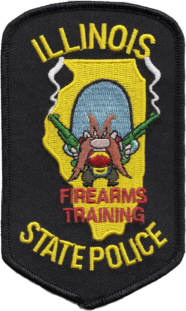 ILLINOIS STATE POLICE SHOULDER PATCH: Firearms Training
