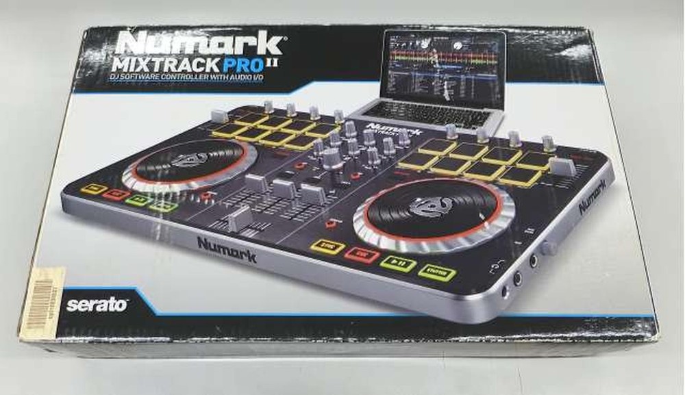 NUMARK Mixtrack Pro 2-Channel DJ Controller Serato Built-In Audio Interface-JPAN