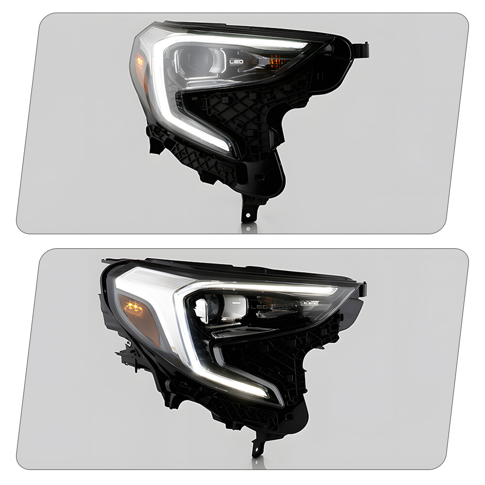 For 2018-2021 GMC Terrain Factory HID/Xenon w/LED DRL w/o Bulb Headlight Right