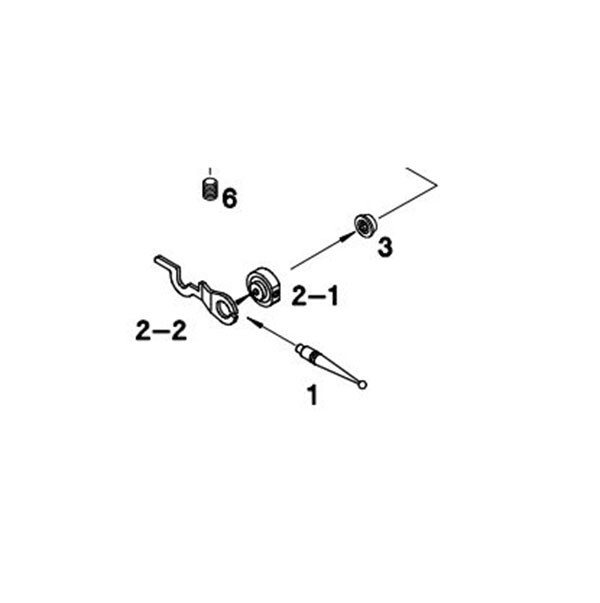Pivot For Mitutoyo Dial Test Indicator 21CAA022A Bearing M1.7 Thread Pivot