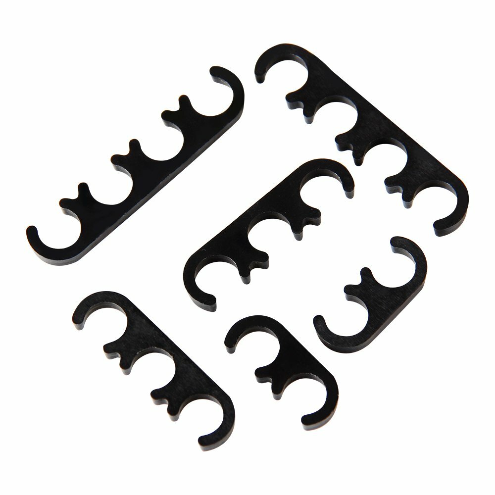 12pcs Spark Plug Holders 7-8-9mm Ignition Lead Wire Separators Dividers Clip-in