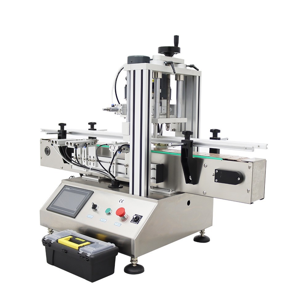 Automatic Bottle Capping Machine0.78-2.36" Cap Dia. Sealer Machine for Screw Cap