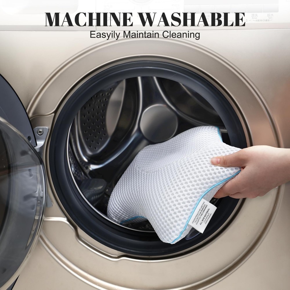Ergonomically Designed Bath Pillow with 4 Suction Cups - Ultimate Relaxation