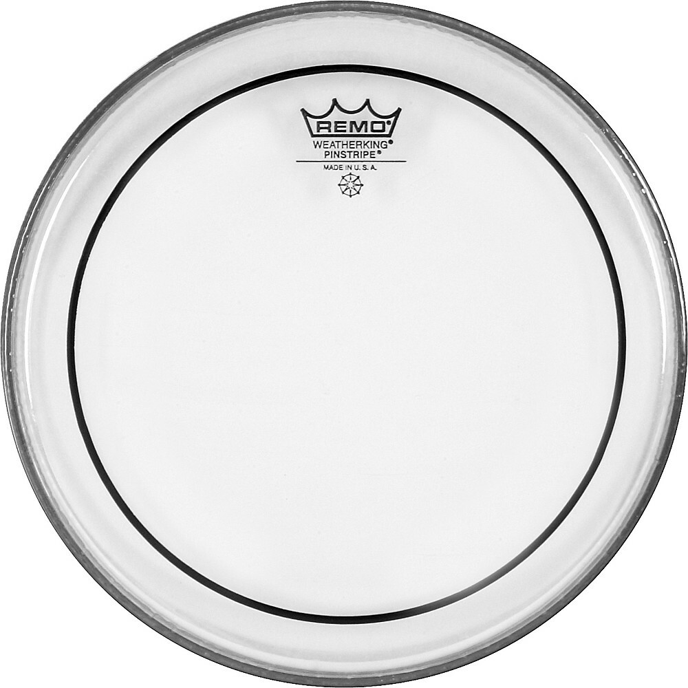 Remo Pinstripe Clear 4-piece Tom Drumhead Pack