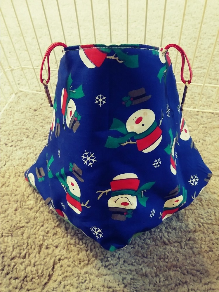 Ferret Corner Sack - Christmas / Winter Snowmen Pattern