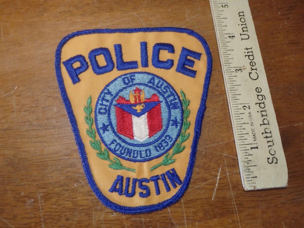 AUSTIN TEXAS VEST OBSOLETE PATCH  PATCH BX AAA#4