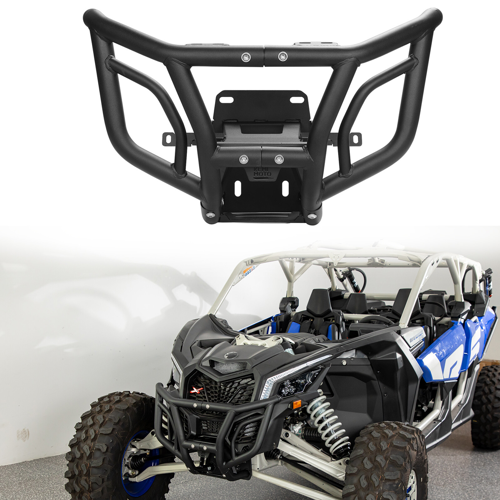 Front Pre-Runner Bumper Brush Guard For 2017-2026 Can-Am Maverick X3 & X3 Max RR
