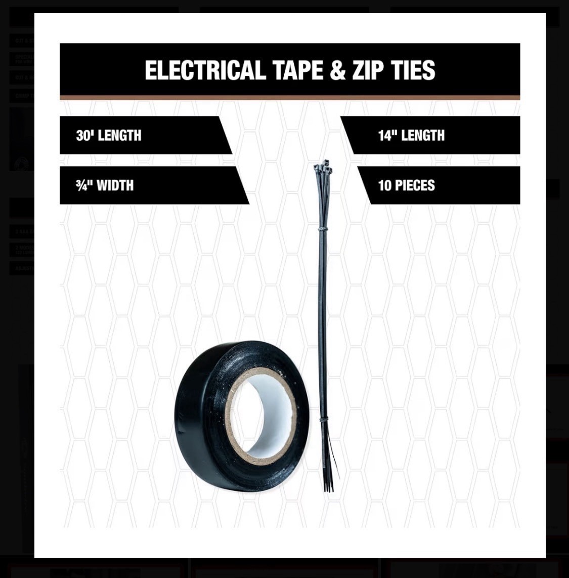 Southwire Electrical Maintenance Tool Kit Gift Set: Multimeter,fuses,lamp & More