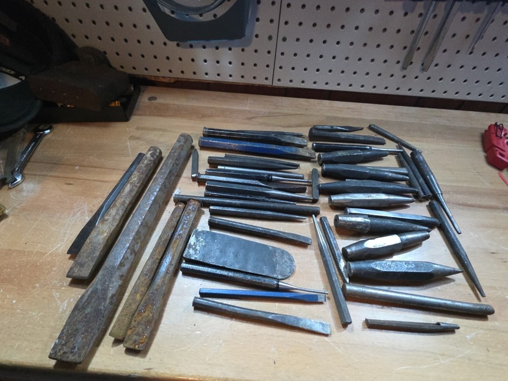 punch and chisel Lot