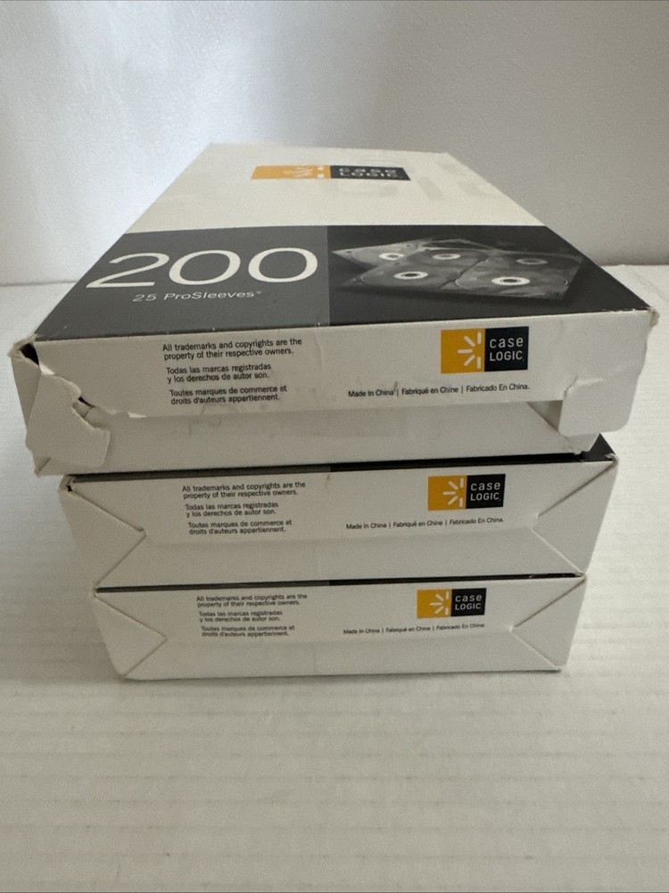 Case Logic 2 Sided CD Storage Sleeves for Ring Binder ProSleeves includes 59/75