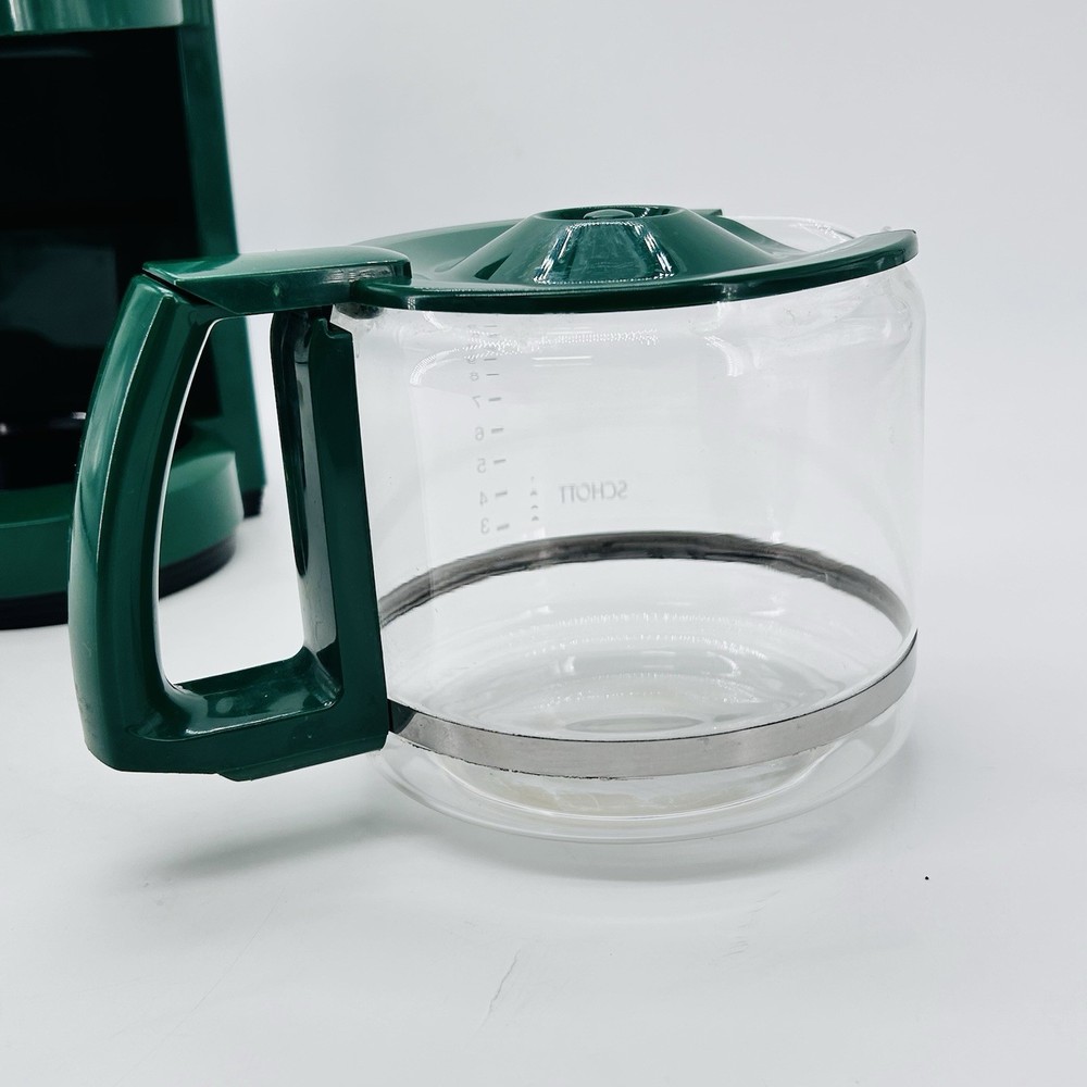 Krups Gevalia Type 396 10 Cup Automatic Coffee Maker Green Tested Working