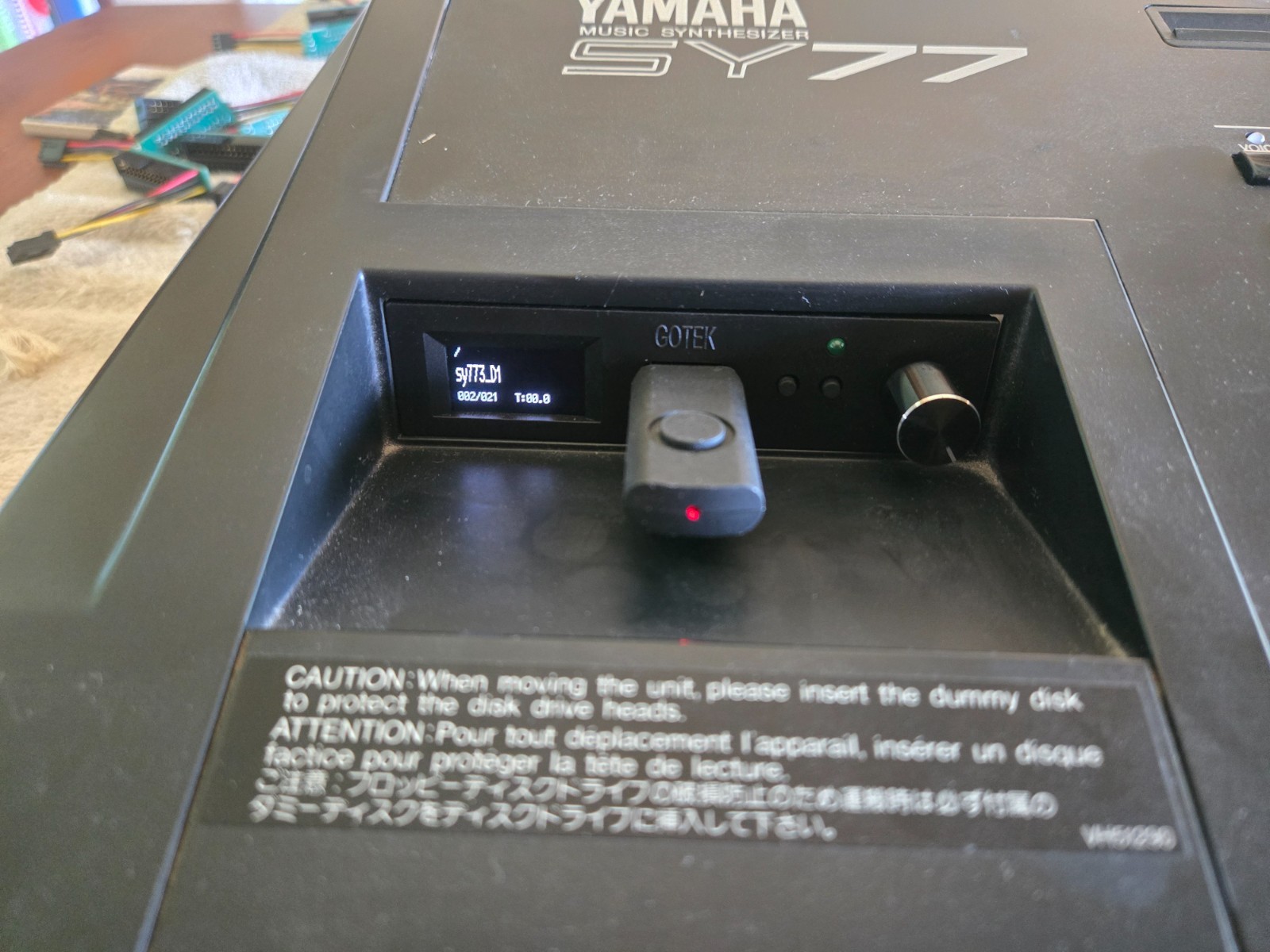 Yamaha SY77 SY99 Gotek USB 26 pin to 34 pin Adapter USA Seller