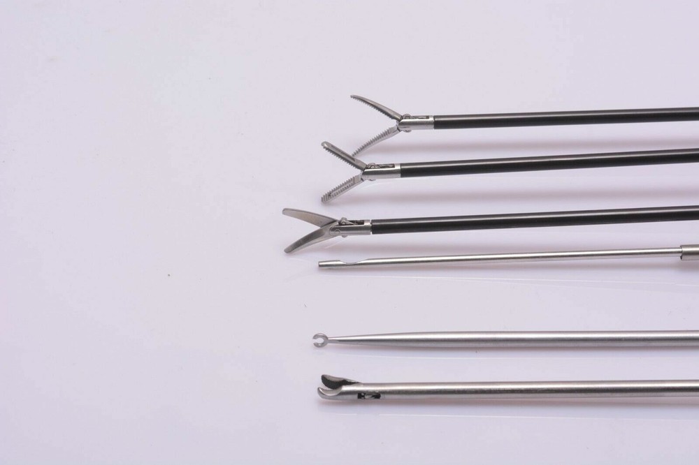 Laparoscopic Simulator Complete Training Kits Six Basic Instrument 5mmx330mm