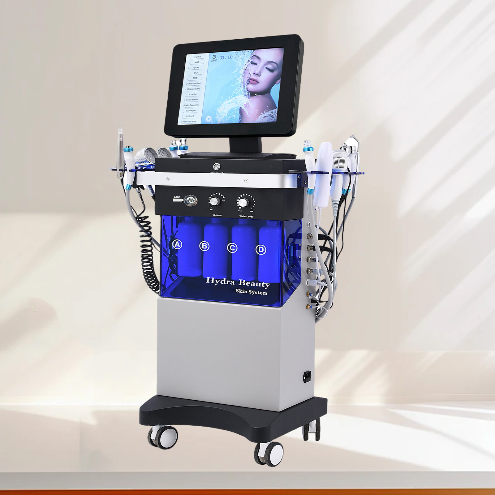 14in1 Hydra Spa Facial Beauty Machine Hydro Dermabrasion Skin Cleaning Face LijK