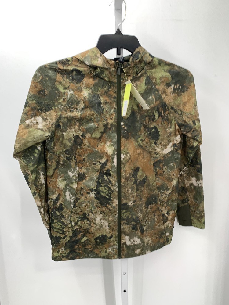 NEW PATTERN HOODED ZIP UP