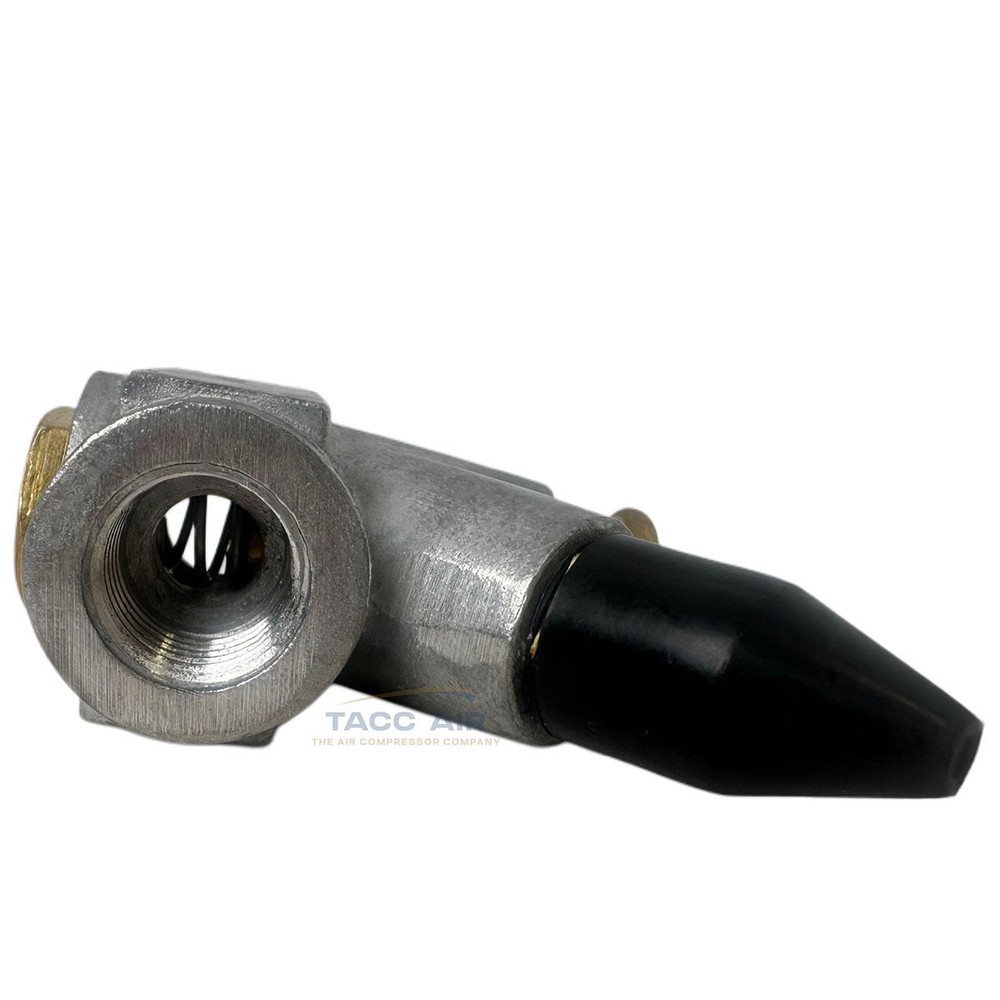 Air Compressor Inline Blow Gun With Rubber Tip In Line Compressed Air Tool