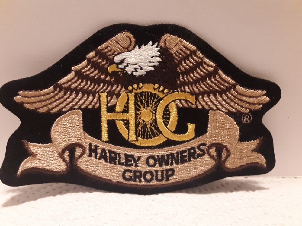 HARLEY DAVIDSON OWNERS GROUP EMBROIDERED PATCH