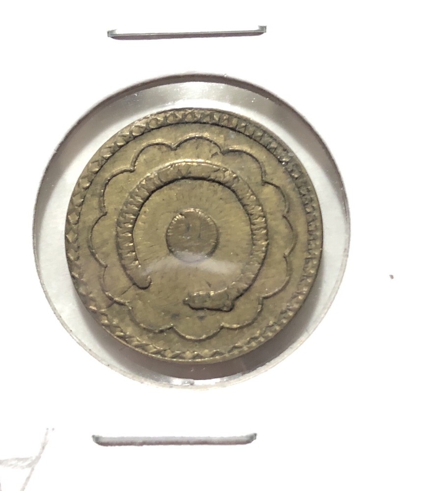 Double Sided Embossed Token
