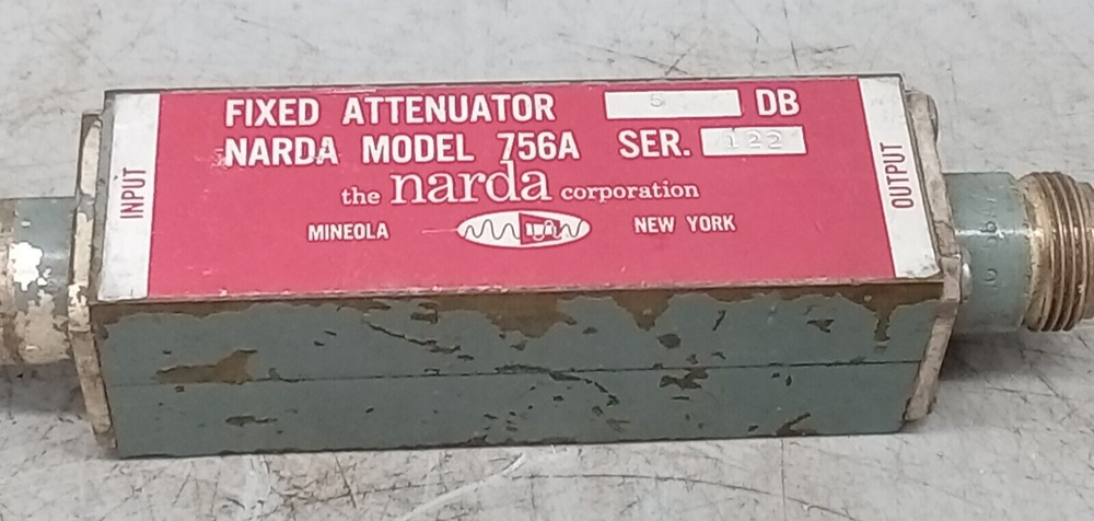 Narda 756A Fixed Attenuator 5 DB