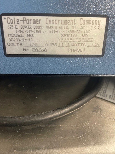 Cole Palmer digital Hot Plate with slow heat-up and cool-down program function