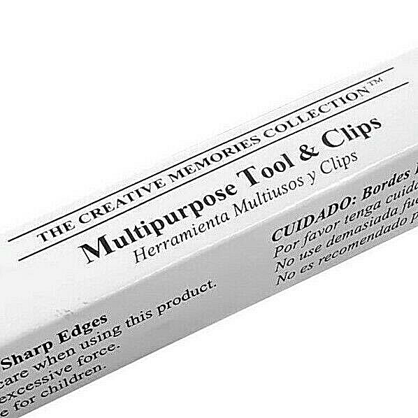 New in Box Multi-Purpose Tool and Clips, Creative Memories