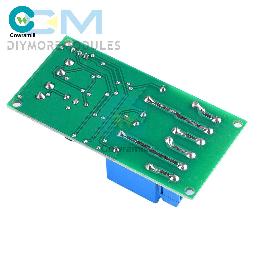 DC 5V 12V 24V 2-Way Self-Locking Interlock Relay Module Flip-Flop Latch Relay