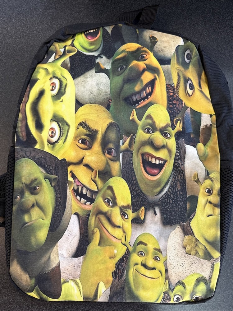 Shrek-Themed Backpack Design back to school fun backpack