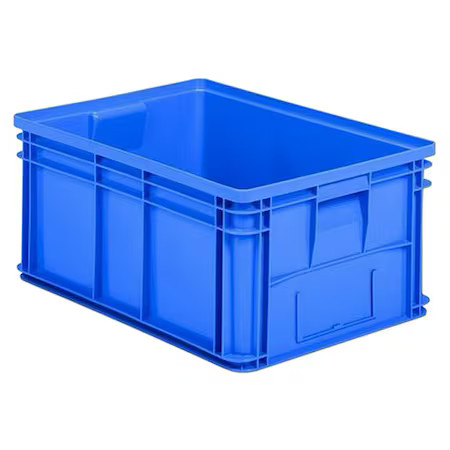 Ssi Schaefer 1461.261912Bl1 Solid & Stackable Straight Wall Storage Container,