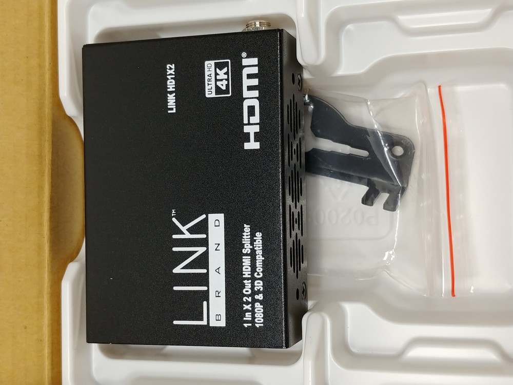 LINK HD1X2 HDMI SPLITTER 1080P & 3D COMPATIBLE