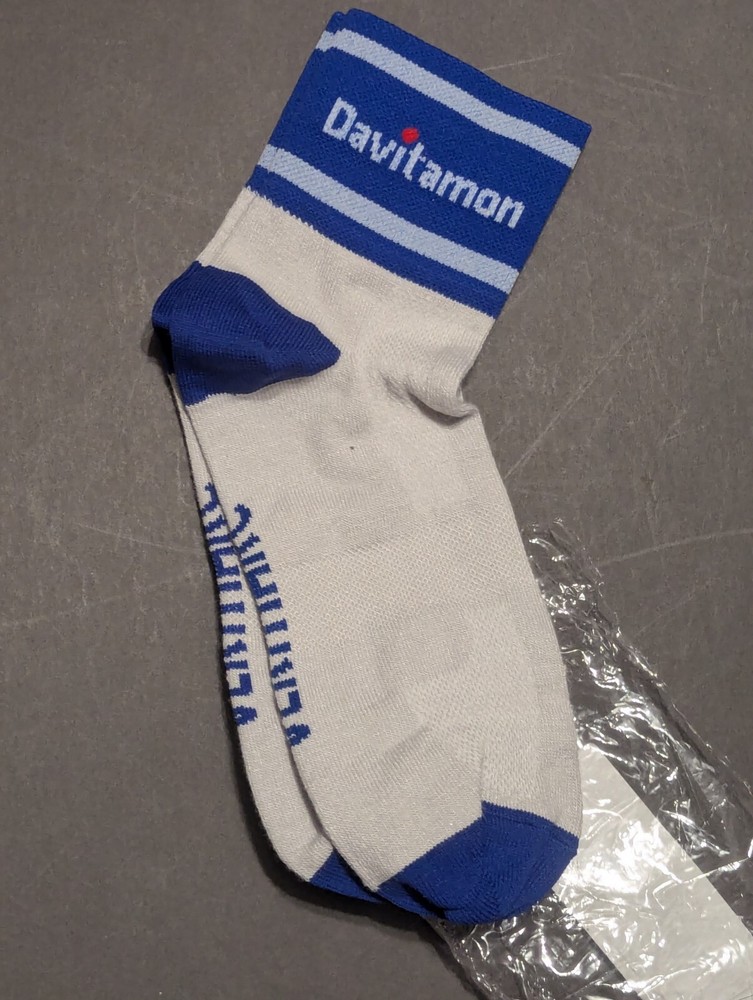 NOS Quick Step Davitamon Cycling socks size L XL