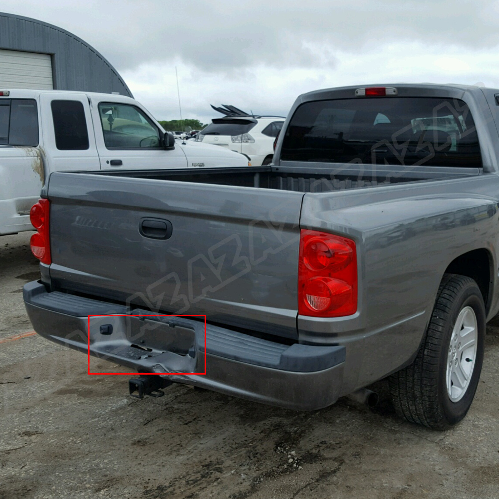 2x Red+White LED Rear Bumper Tag Light License Plate Lamp Fit 97-11 Dodge Dakota