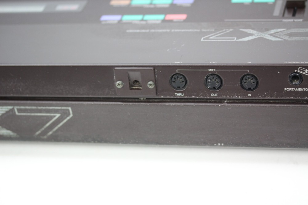 Yamaha DX7 Programmable Algorithm Synthesizer 1983 - 1987 - Black SHOP TESTED