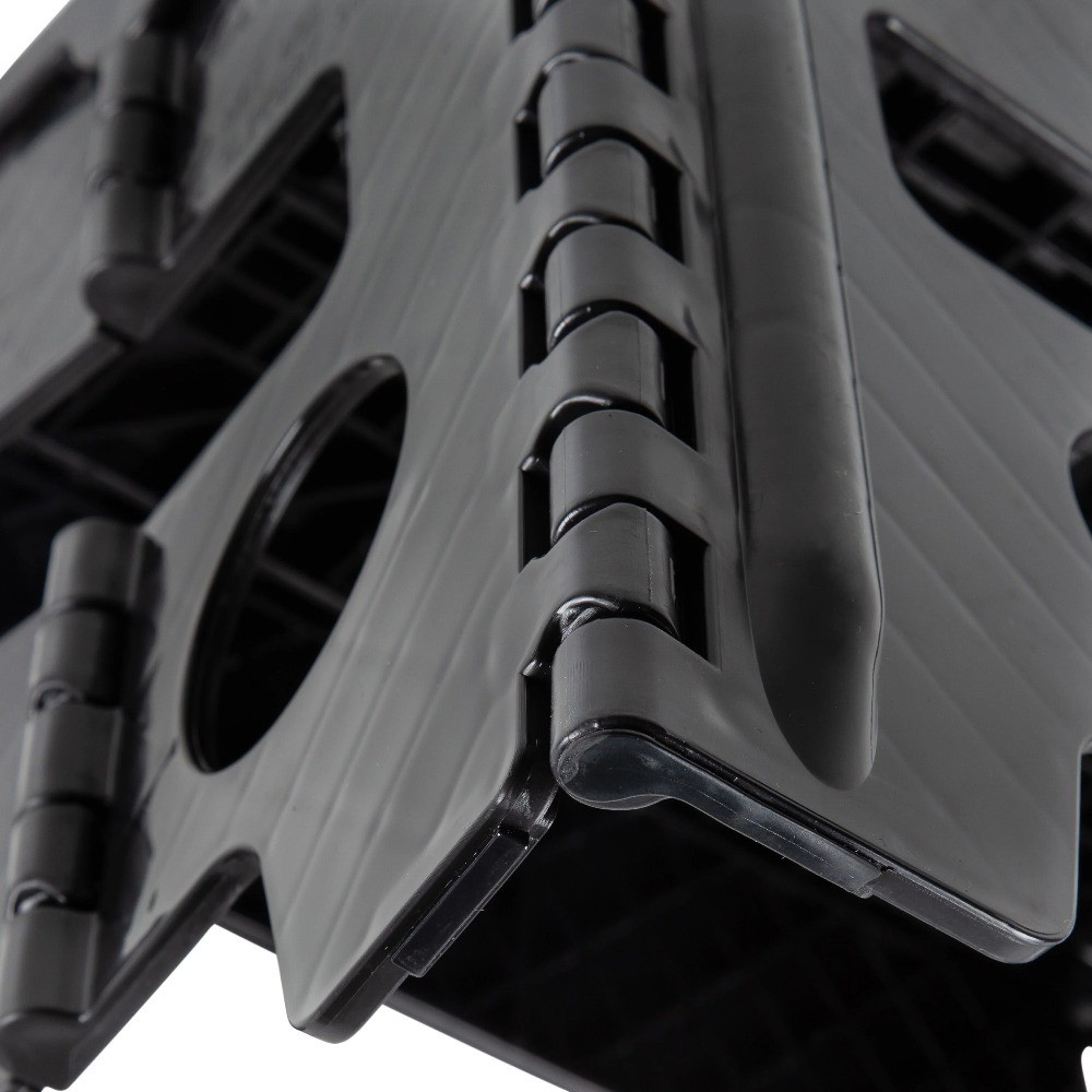 Folding Step Stool Lightweight Plastic Step Ladder with Non-Slip Surface