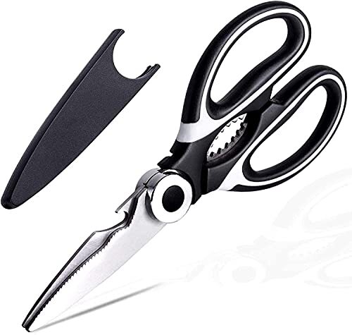 Kitchen Shears Sharp Scissors Stainless Steel Meat Chicken Professional BBQ