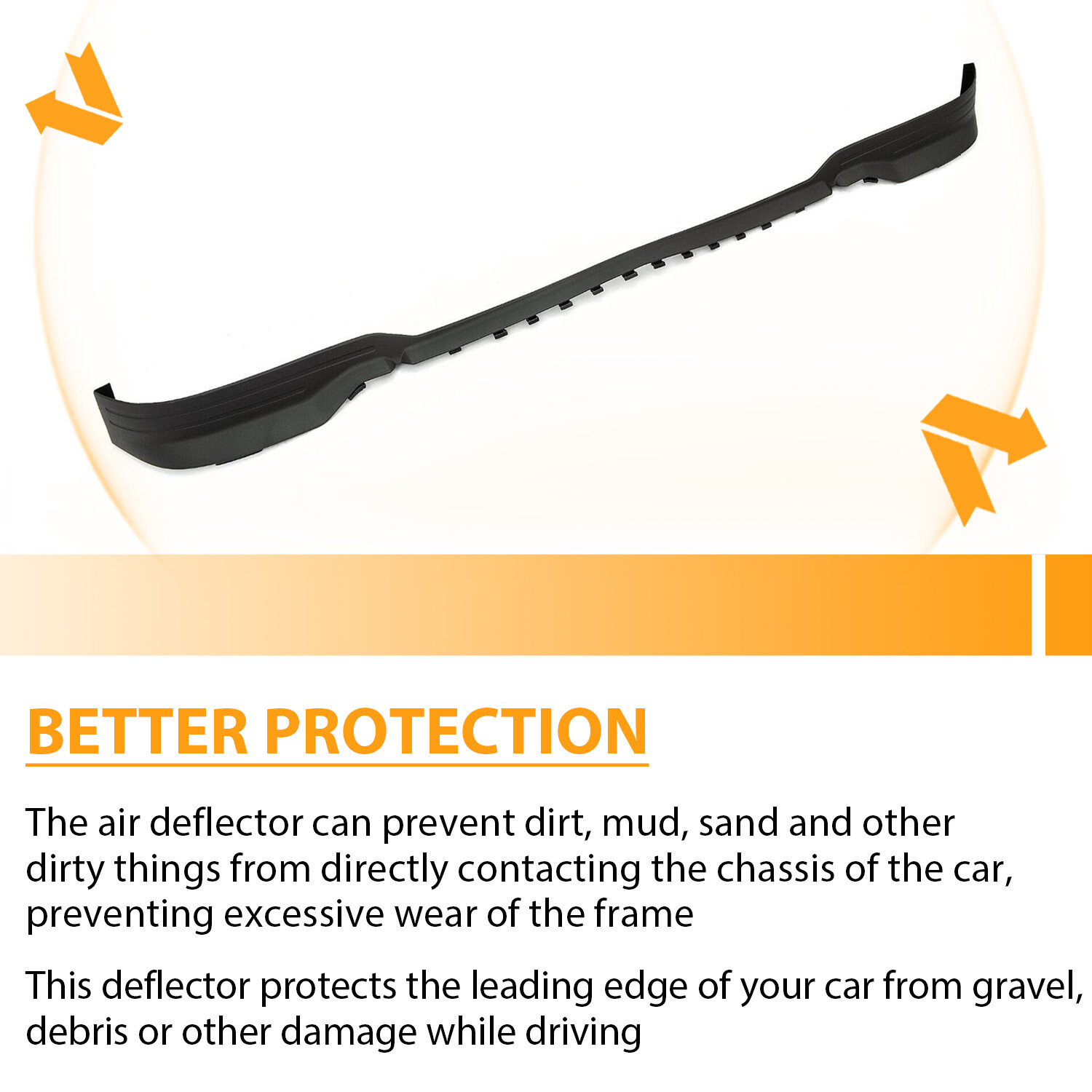 Front Bumper Lower Valance For 2014-2015 Chevy Silverado 1500 Air Dam Deflector