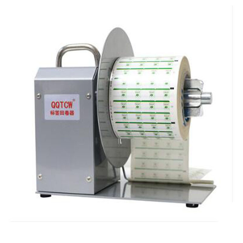 150MM Automatic Label Rewinder Adjustable Rewinding Machine Speed Bidirectional