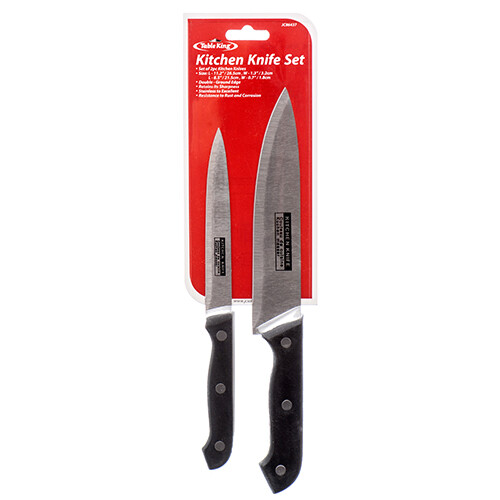2 Pack Table King Knife 2Pc Set Kitchenware Total 4 Pieces